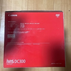 未使用品 Canon DVDビデオカメラ iVIS (アイビス) DC300 iVIS DC300の画像
