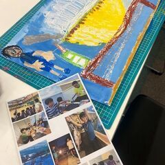 夏休み宿題応援企画★リユースポスターorごはんとお米絵画教室の画像