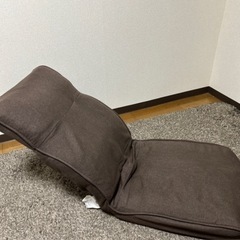 ニトリ　座椅子　ソファ　ポケットコイルの画像