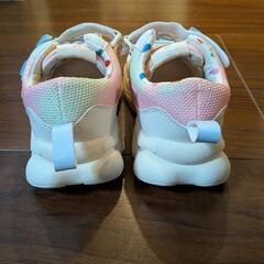 美品18センチ靴 女の子 ピンク 取りに来られる方のみの画像