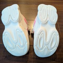 美品18センチ靴 女の子 ピンク 取りに来られる方のみの画像