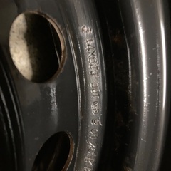 14インチスチールホイール　トヨタの画像