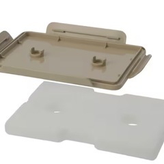 保冷剤付きプラスチック製保存容器の画像