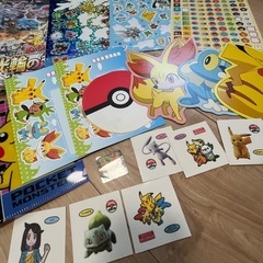 ポケモン キャラクターグッズ セット　コレクション　30点以上… ぬいぐるみ ポケットモンスター　塗り絵　シールなど… まとめ売りの画像