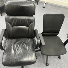 オフィス用　チェア　２つありますの画像