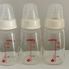 ピジョン 哺乳瓶 120㎖ 3本セット ガラス 新生児から👶🏻‪‪の画像