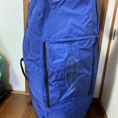 ボディボード フィン　ニットケース　バッグ付き　奈良県手渡し可能！の画像
