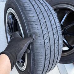 ブランドルライン brandleline 17インチ 7j  +48 ホイール タイヤ 4本セットの画像