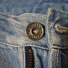 □　レディース　デニムショートパンツ　ウエスト６４　ヒップ９１の画像