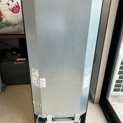 ※取引中三菱　2ドア冷蔵庫　黒　2018年製　の画像