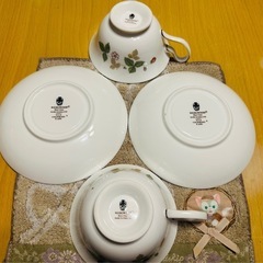 wedge wood ティーカップ&ソーサーの画像