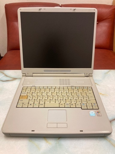 【ジャンク・メモリ付きます】日立ノートパソコンFLORA270W