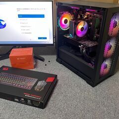 🦖モンハン対応ゲーミングPC　💻⌨🖱デバイスセット Windows11正式対応　ライセンス認証ありの画像