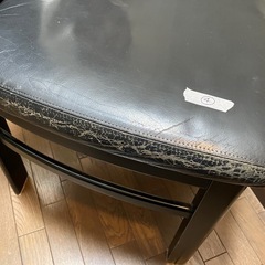 【カリモク】karimoku　CE35シリーズ 本革ダイニングチェア　４脚セットの画像