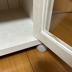 ニトリ　炊飯器収納付き食器棚　キャスター付きの画像