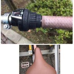 自転車 ママチャリ  6段ギア オートライトの画像