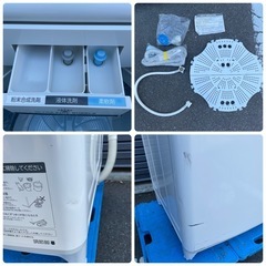 TOSHIBA/東芝 電気洗濯機 AW-95JD 2018年製 9.5kgの画像