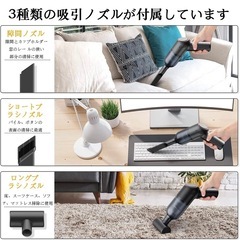【使用回数2回】ハンディクリーナー 約500gの画像