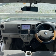 スズキエブリイ　ナビ付き　切り替え4WD 分割可能の画像