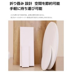 お値下げ！折りたたみテーブル　折りたたみペーパーテーブル　韓国インテリア　デスク　テーブルの画像