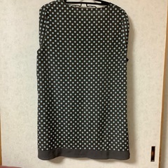Bon Sens ボンサンス　チュニック　ドット　水玉　袖クシュクシュの画像
