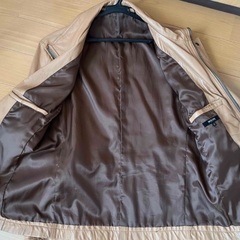 【極美品】本革　MICHEL KLEIN Mサイズ　革ジャン　茶色　の画像