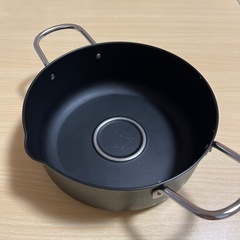 揚げ物鍋　温度計付きの画像