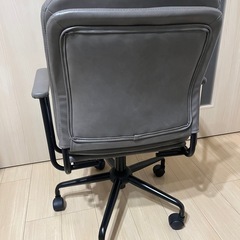 ニトリ ワークチェア Nシールド スモークDH（GY）の画像