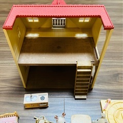 シルバニアファミリー　家具•電車セットの画像