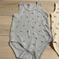 【80】タンクトップ　ロンパースの画像