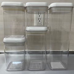 【受付終了】【5点セット】保存容器、キャニスター②の画像