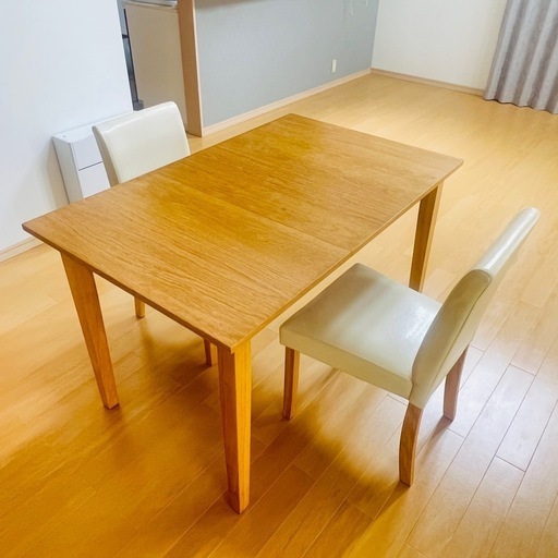 【千葉県流山市・直接受渡限定・８割引】ダイニングテーブル・椅子２点セット 千葉県流山市・直接受渡限定・8割引】ダイニングテーブル・椅子