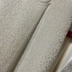 着物　グラデーション　金刺繍紋　裄66の画像