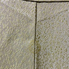 着物　グラデーション　金刺繍紋　裄66の画像