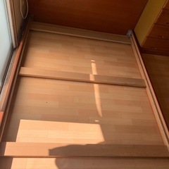 マトレス付きダブルベット(無料)の画像