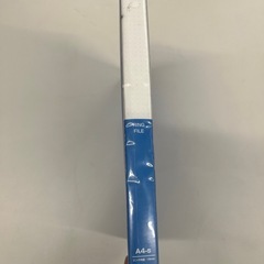 青色　A4ファイル　2リングの画像