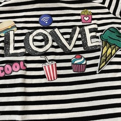 110cm 海外子ども服  Tシャツの画像