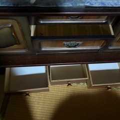 G0724 昭和レトロ　飾り棚　収納棚　水屋　本棚の画像