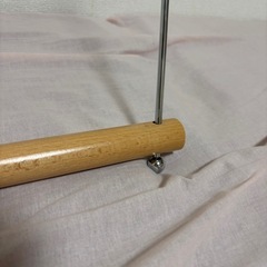 クローゼットを2段にできるハンガーラックの画像