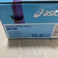 アシックス　ベビースニーカー　12センチの画像