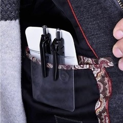 9枚セット　
新品未使用　 胸ポケット用ペンケース  の画像