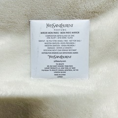 【新品未使用】YSL イヴ・サンローラン ハート型ミラー ピンクの画像