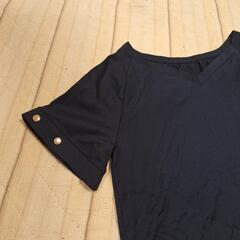 MAKELETlyon メイクレットリオン 38 M ネイビー トップス 半袖の画像