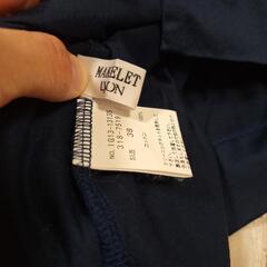 MAKELETlyon メイクレットリオン 38 M ネイビー トップス 半袖の画像