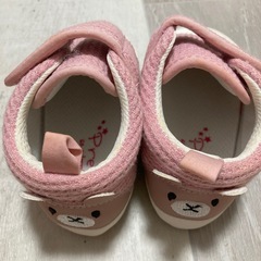 【未使用】ピンク　子供靴　12.5の画像