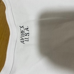 AVIREX  ヘンリーネック Mサイズ　ほぼ新品の画像