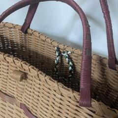 ハンドメイド　クラフトバンドのバッグの画像