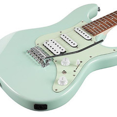 Ibanez AZES40 Mint Green ストラトタイプ 新品同様 （手の小さいお子様や女性にも最適）の画像