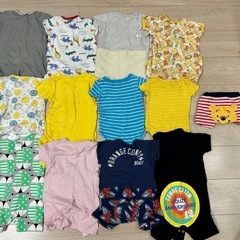 【お話中】子供服　ロンパース　水着　60〜70  まとめ売り の画像