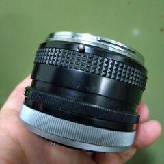 極上品　初期銀枠　Canon FD 50mm 1:1.8 の画像